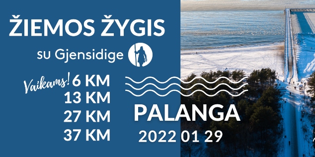 Žiemos žygis Palanga 2022