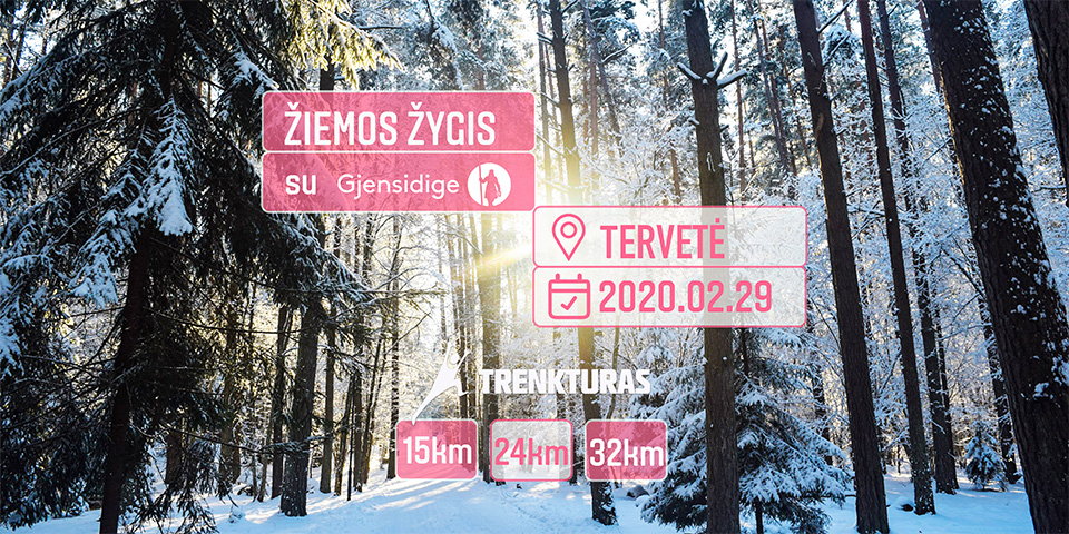 Žiemos žygis 2020 Tervete