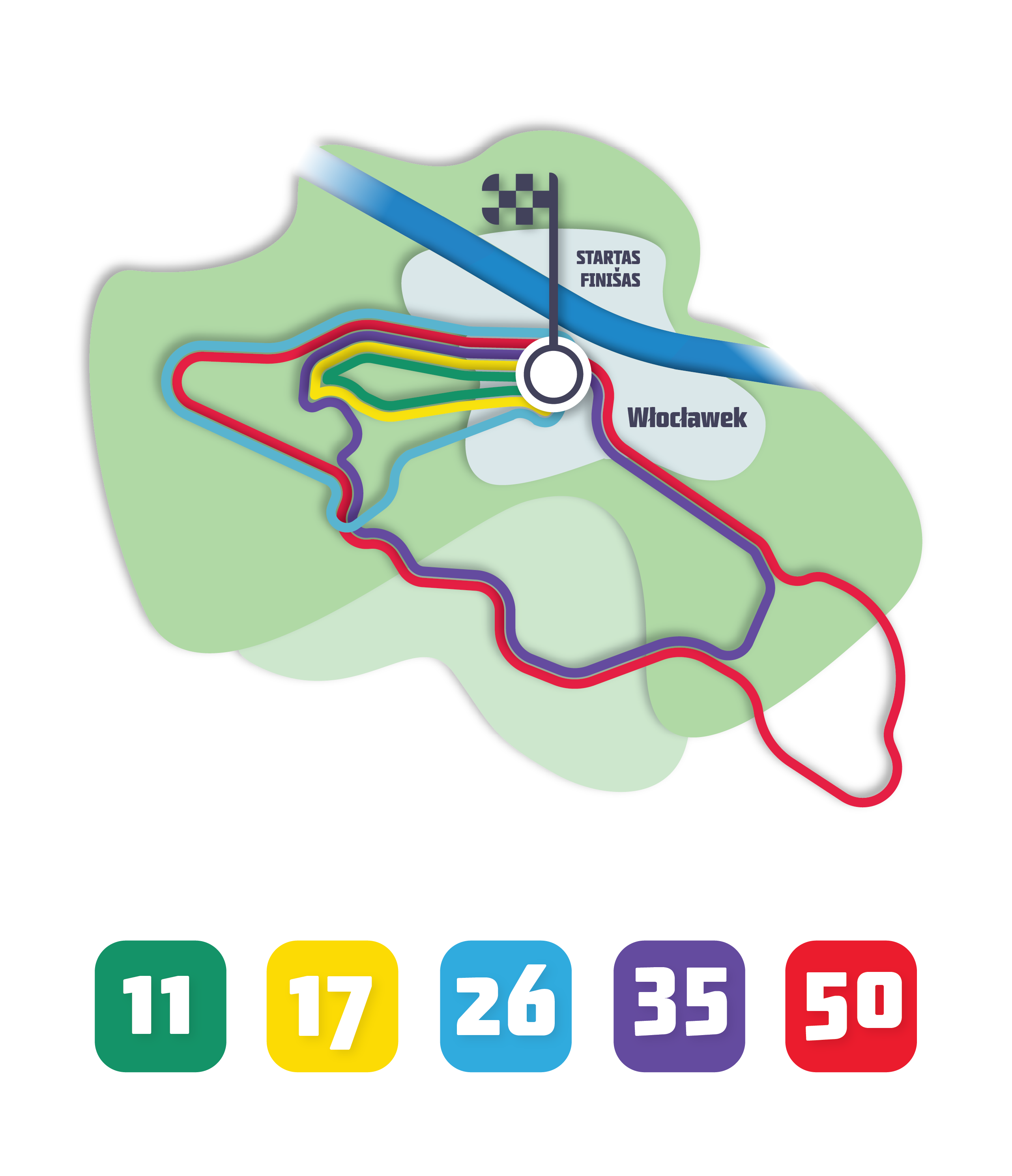 TrenkTuras Vloclavekas žemėlapis LT