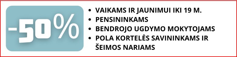 TrenkTuras nuolaidos 50% LT nuolaida