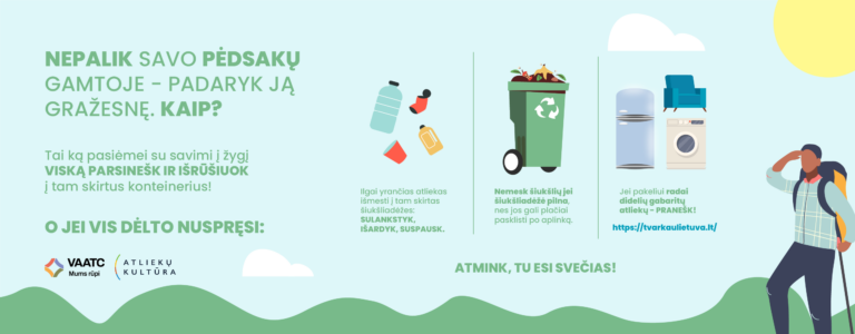 TrenkTuras žygis Atliekų kultūra