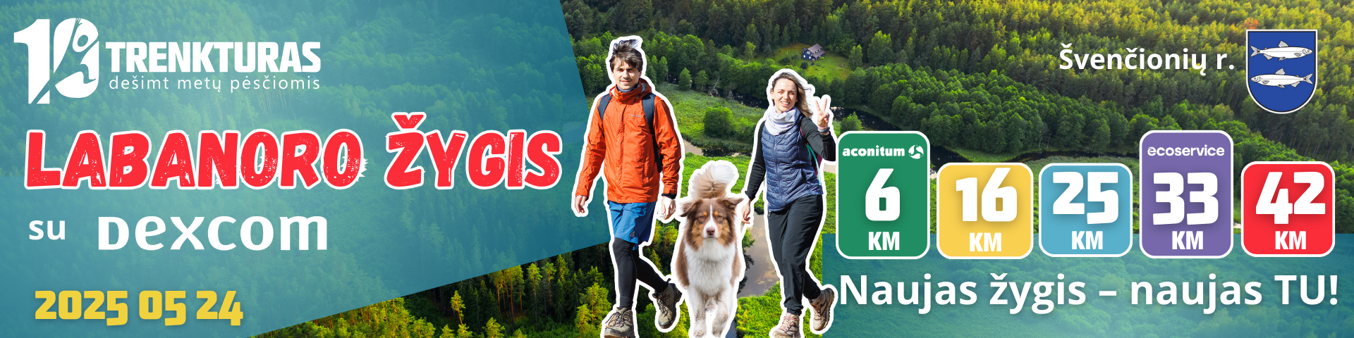 TrenkTuras: Labanoro žygis'25 su Dexcom