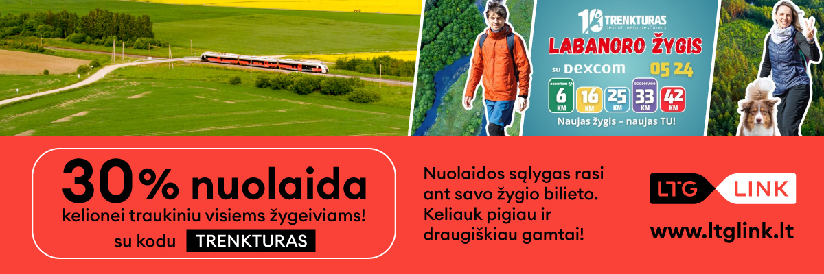 TrenkTuras Labanoras traukinys