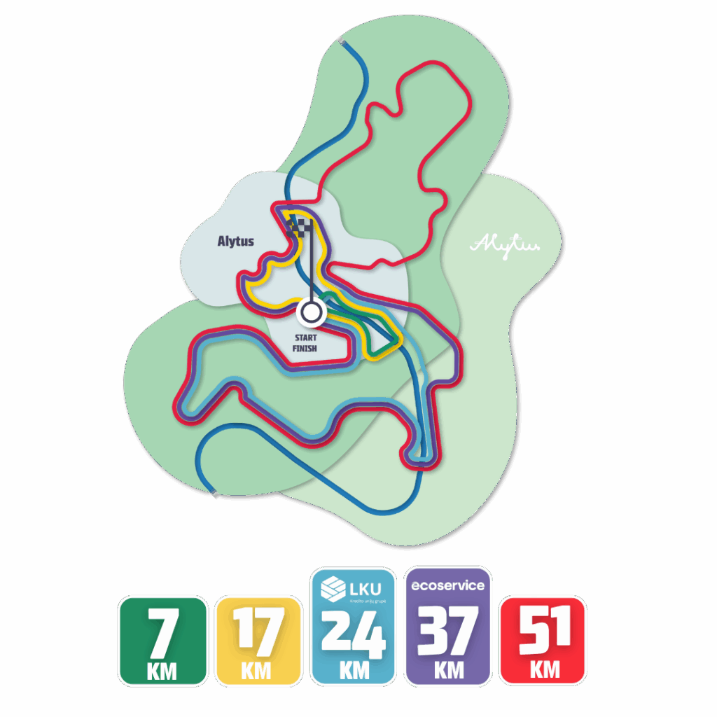 Trenkturas Alytuje'25: Auksinis žygis meilės mieste