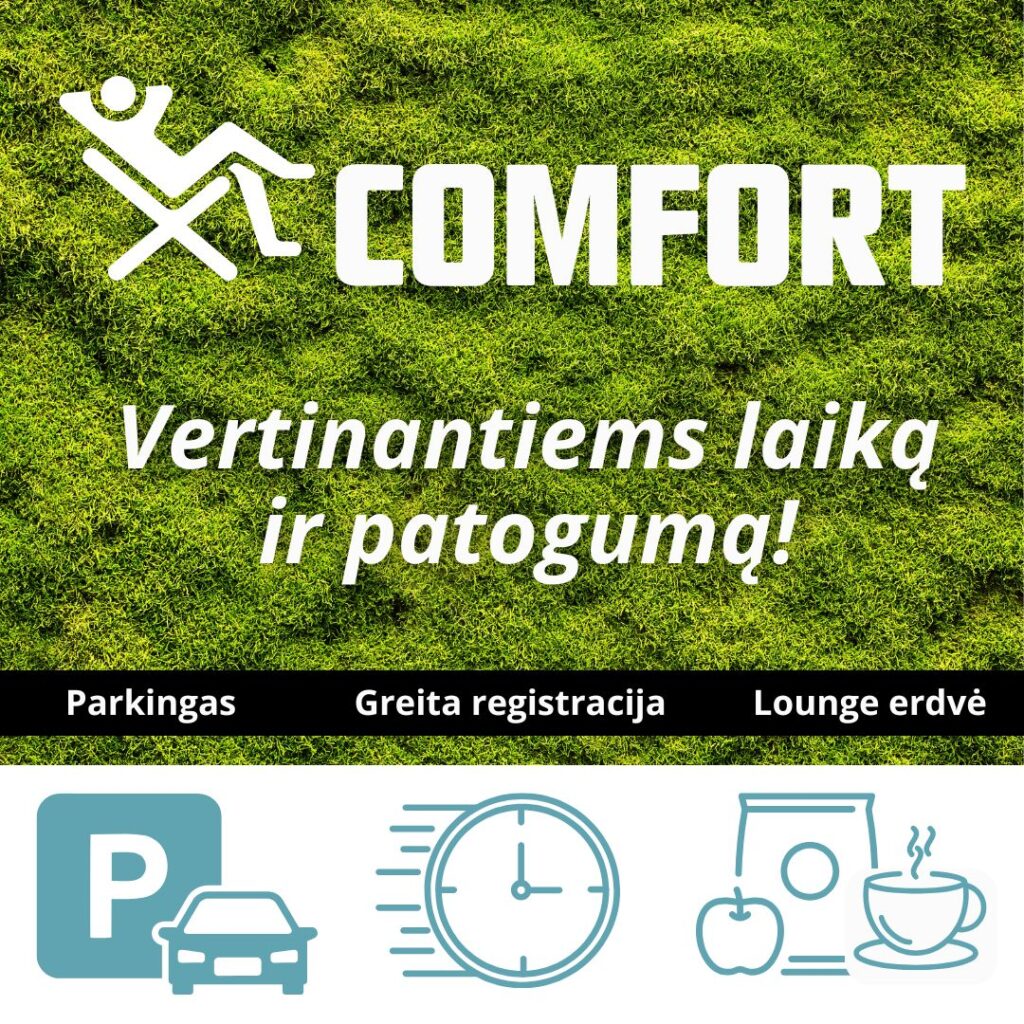 TrenkTuras COMFORT paketas