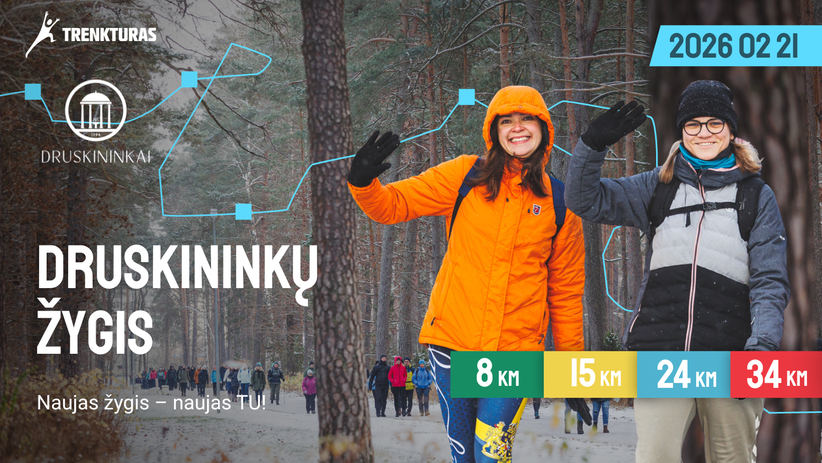 TrenkTuras: Druskininkų žygis'26